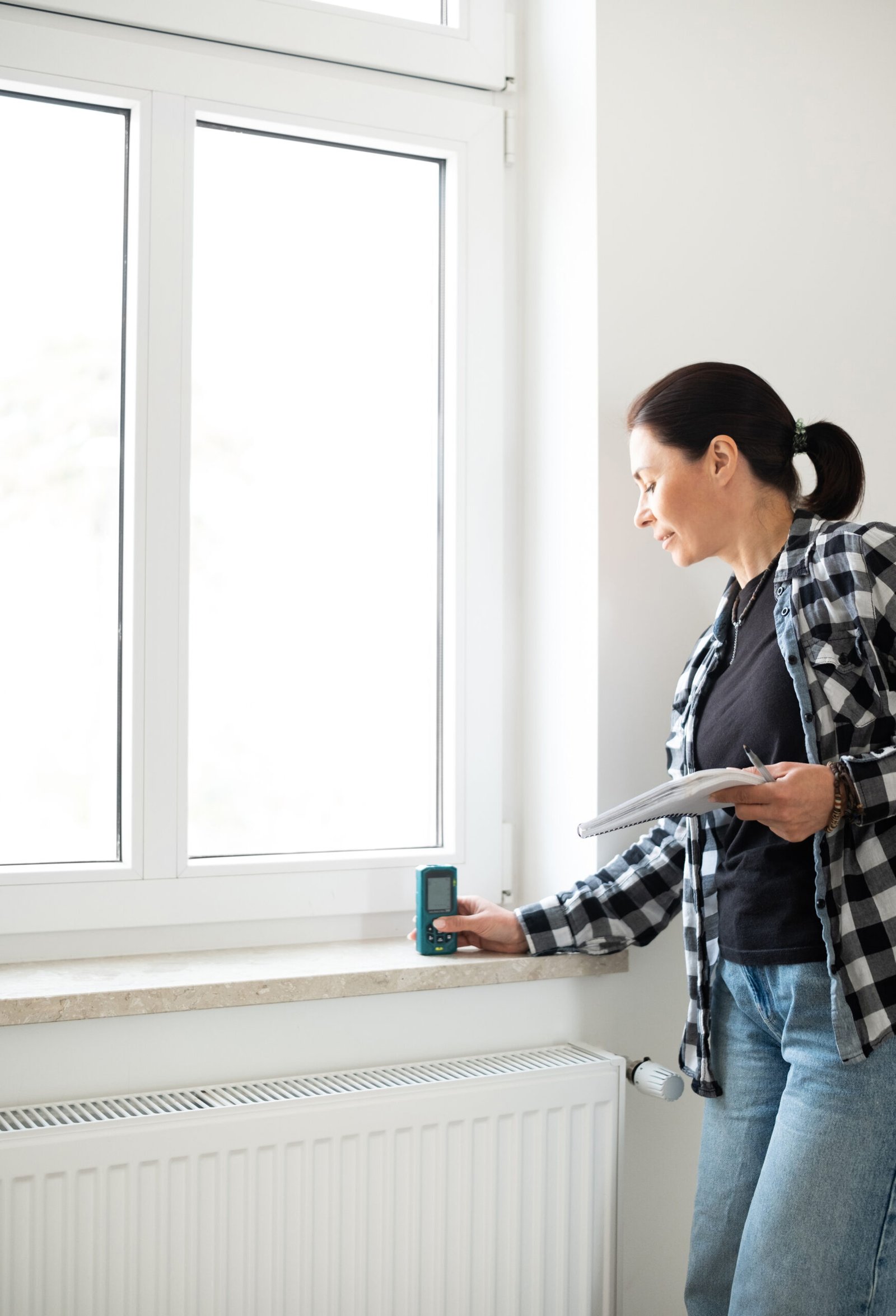 Measuring and planning high efficiency windows Forcym