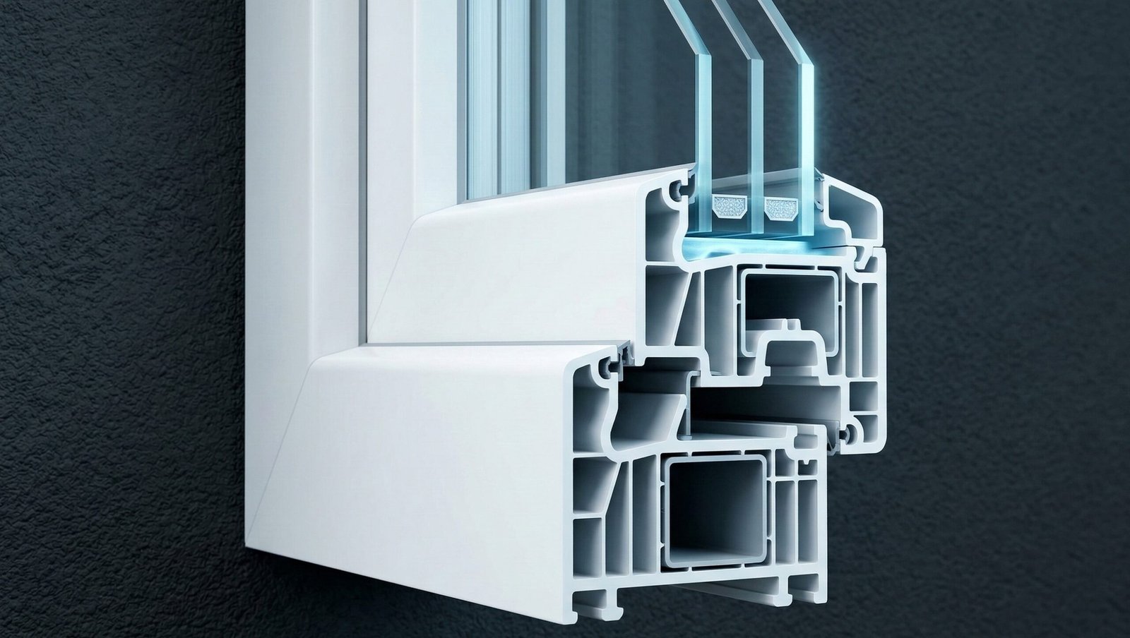 80 Series Window Cross-Section